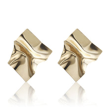 Load image into Gallery viewer, Metal Multicolored Drop Dangle Earrings For Women Geometric Wedding