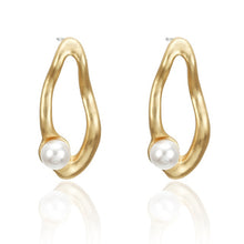 Load image into Gallery viewer, Vintage Irregular Freshwater Pearl Dangle Earrings For Women
