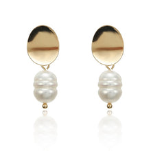Load image into Gallery viewer, Vintage Irregular Freshwater Pearl Dangle Earrings For Women